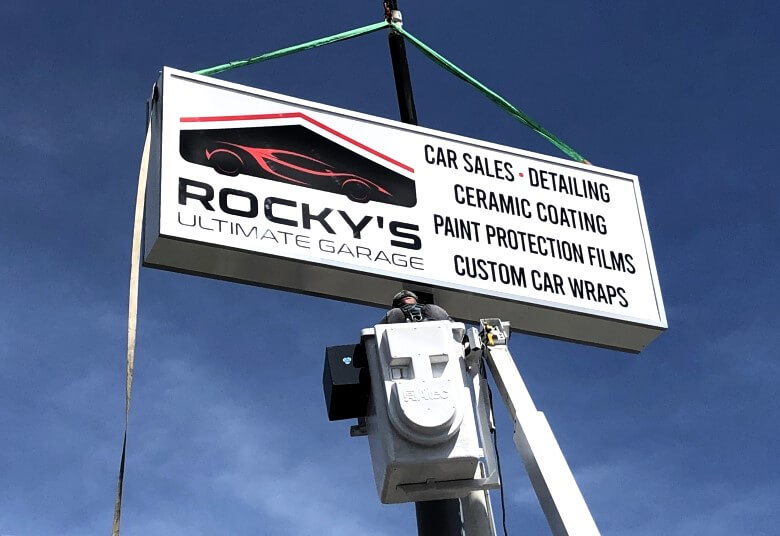 Light Box installation